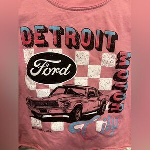 T&B girls Detroit Classic Shirt -Sz 10-12